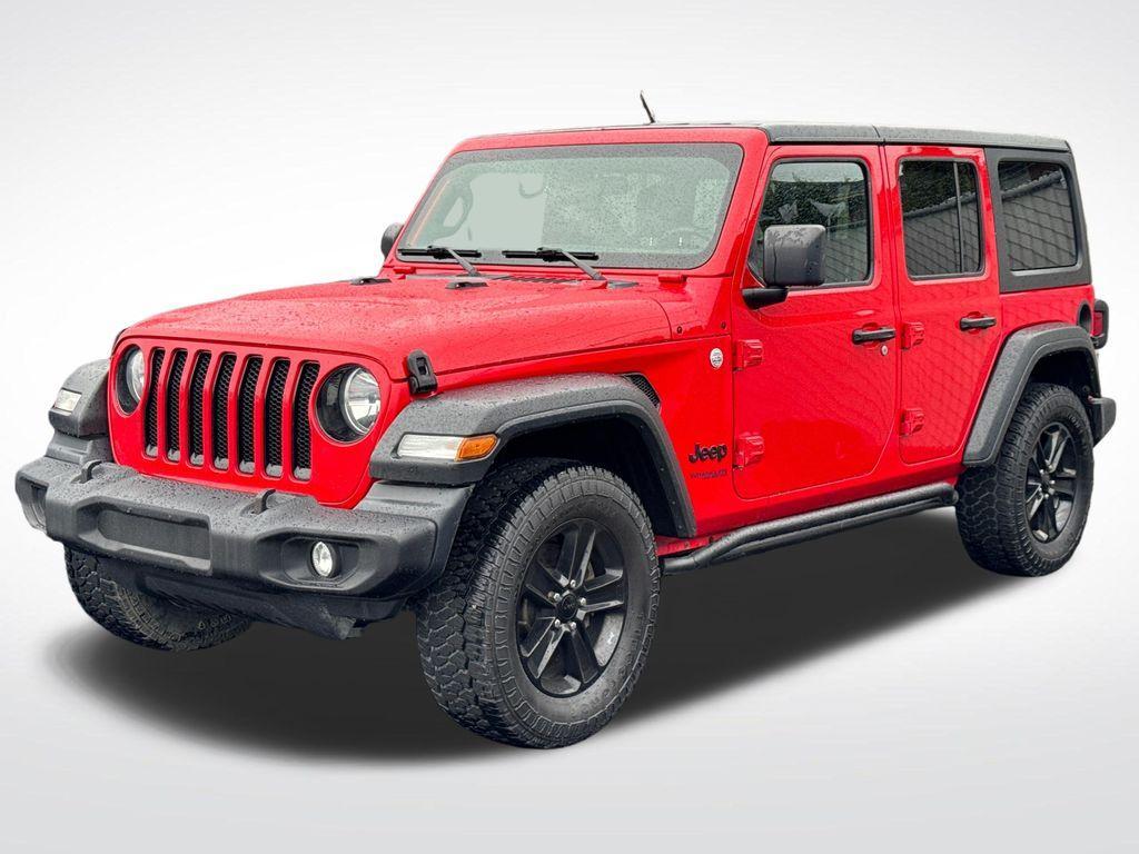used 2020 Jeep Wrangler Unlimited car, priced at $29,741