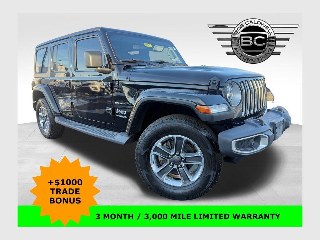 used 2019 Jeep Wrangler Unlimited car, priced at $24,473