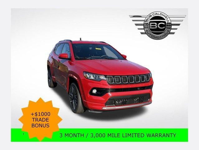 used 2023 Jeep Compass car, priced at $19,161