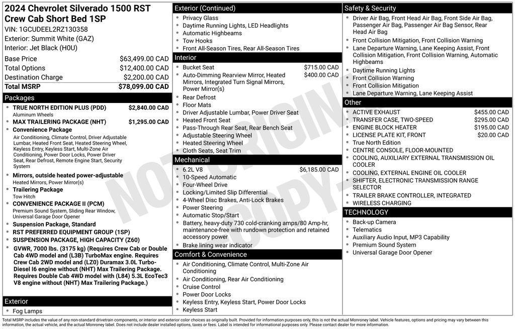 used 2024 Chevrolet Silverado 1500 car, priced at $51,513