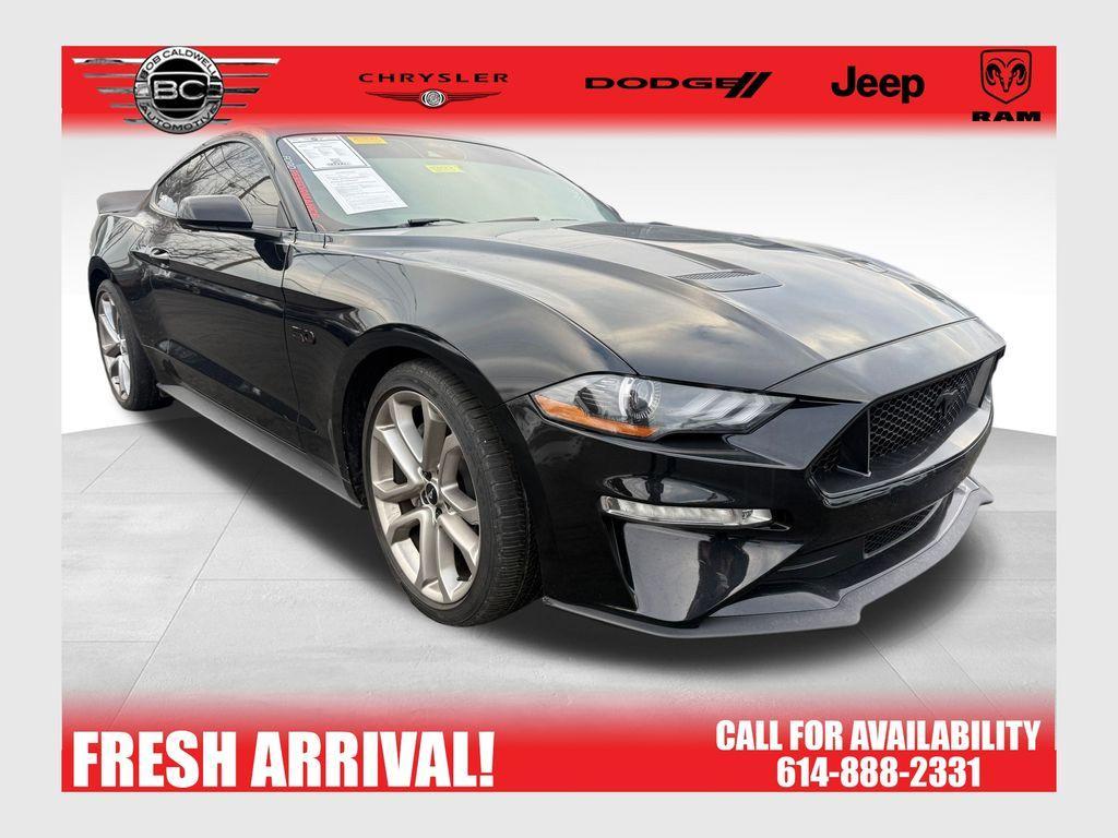 used 2021 Ford Mustang car, priced at $37,028
