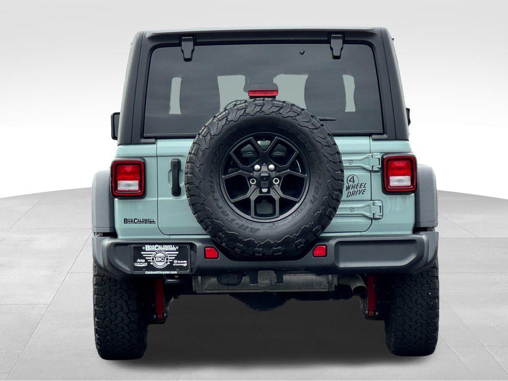 used 2024 Jeep Wrangler car, priced at $38,196
