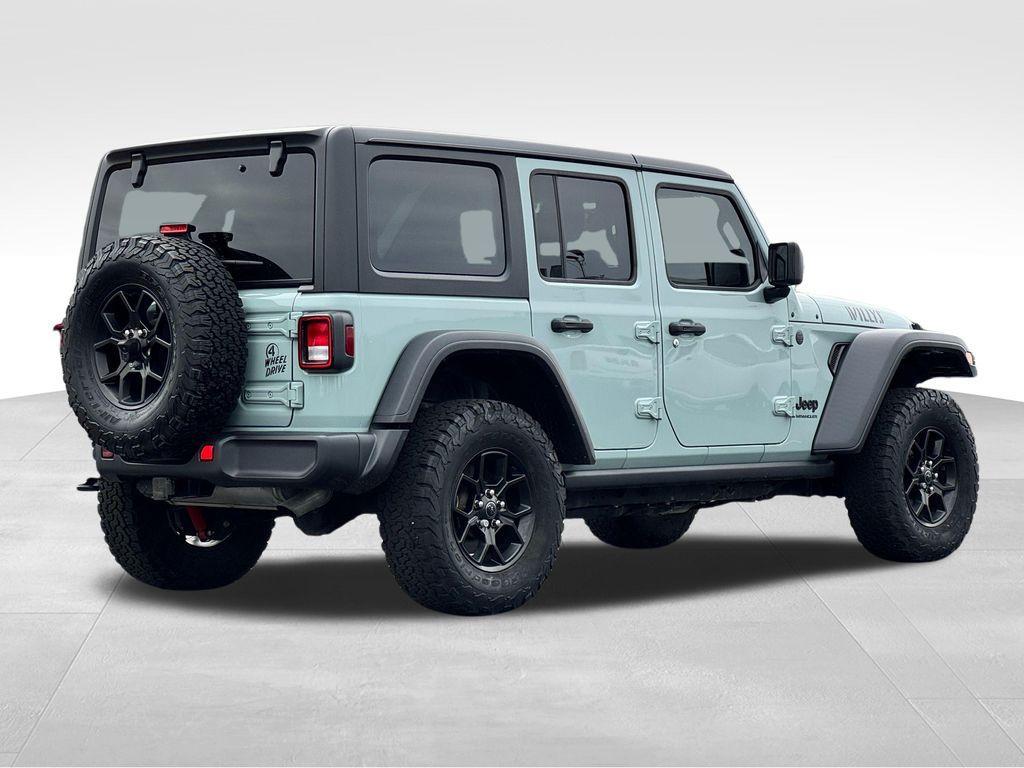 used 2024 Jeep Wrangler car, priced at $38,196