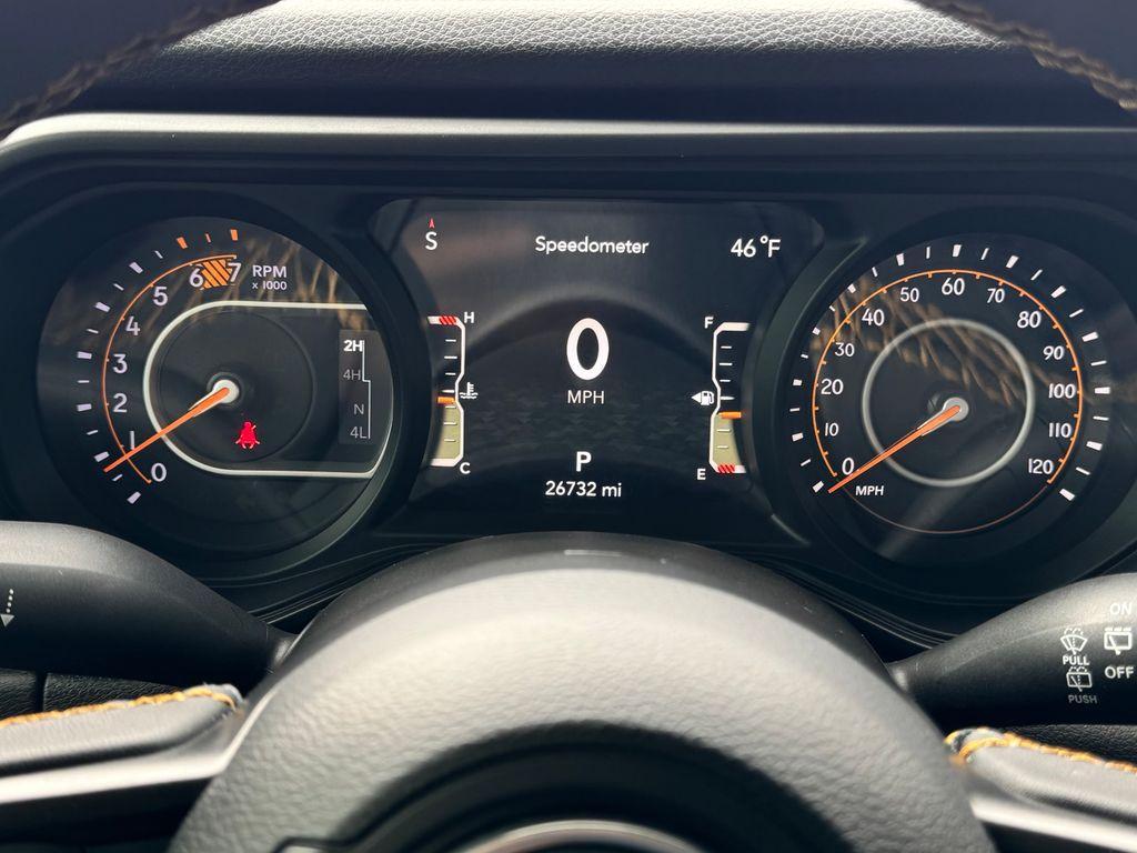 used 2024 Jeep Wrangler car, priced at $38,196