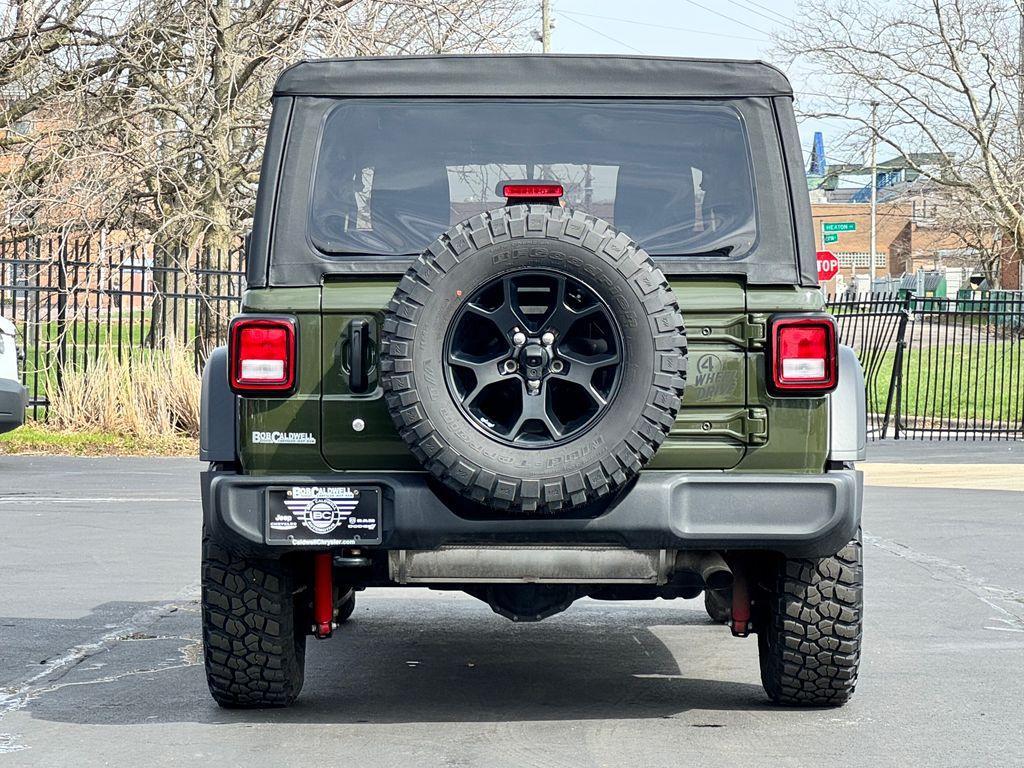 used 2022 Jeep Wrangler Unlimited car, priced at $30,235