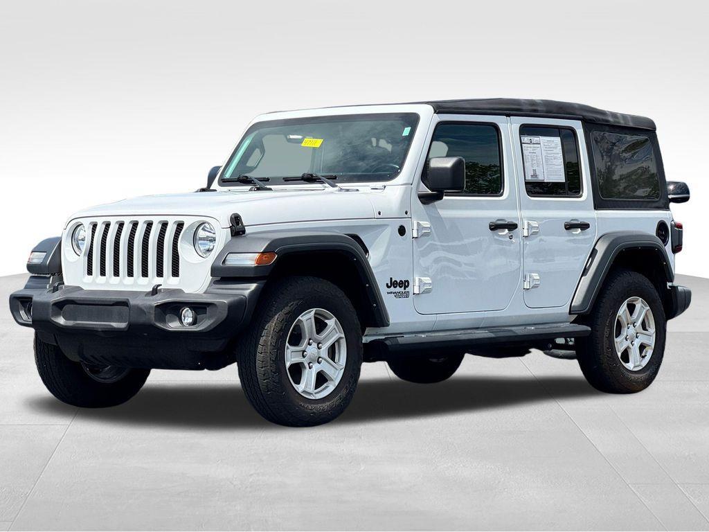 used 2021 Jeep Wrangler Unlimited car, priced at $25,351