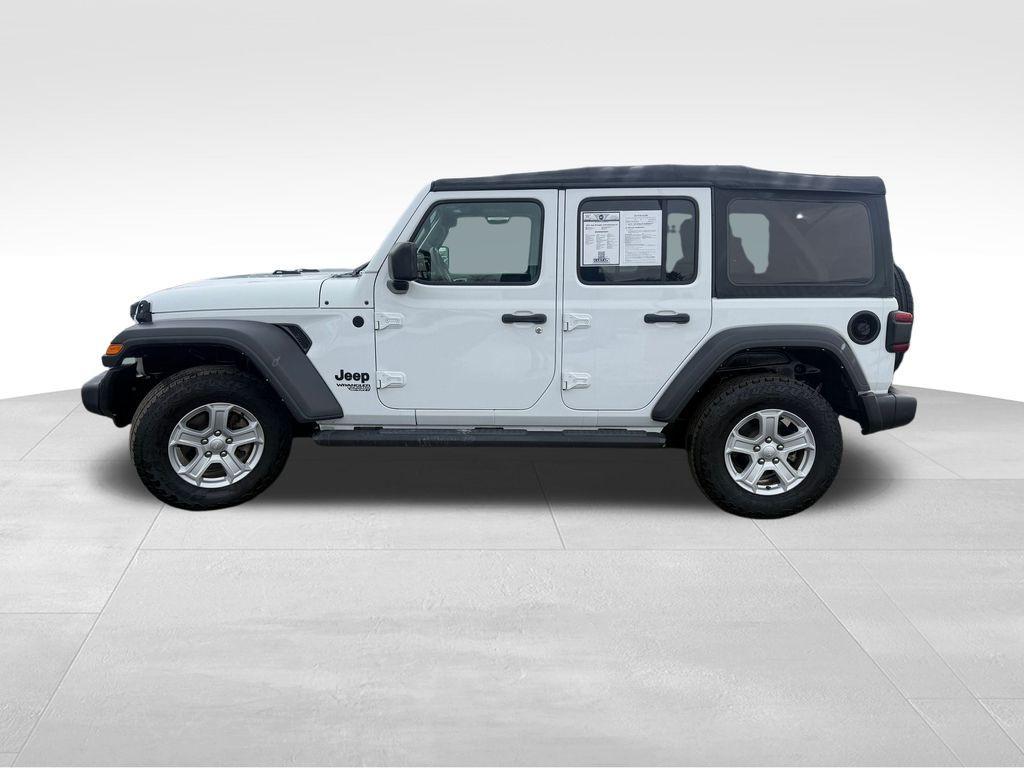 used 2021 Jeep Wrangler Unlimited car, priced at $27,022
