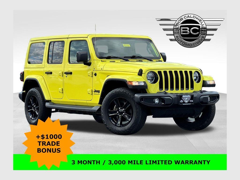 used 2023 Jeep Wrangler car, priced at $33,336