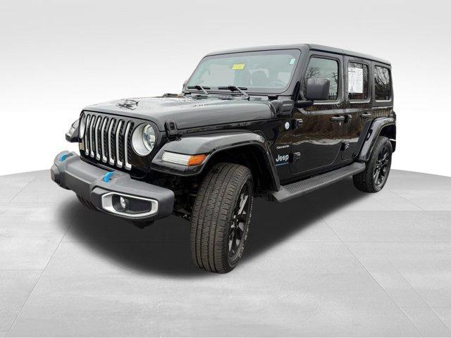 used 2023 Jeep Wrangler 4xe car, priced at $28,352