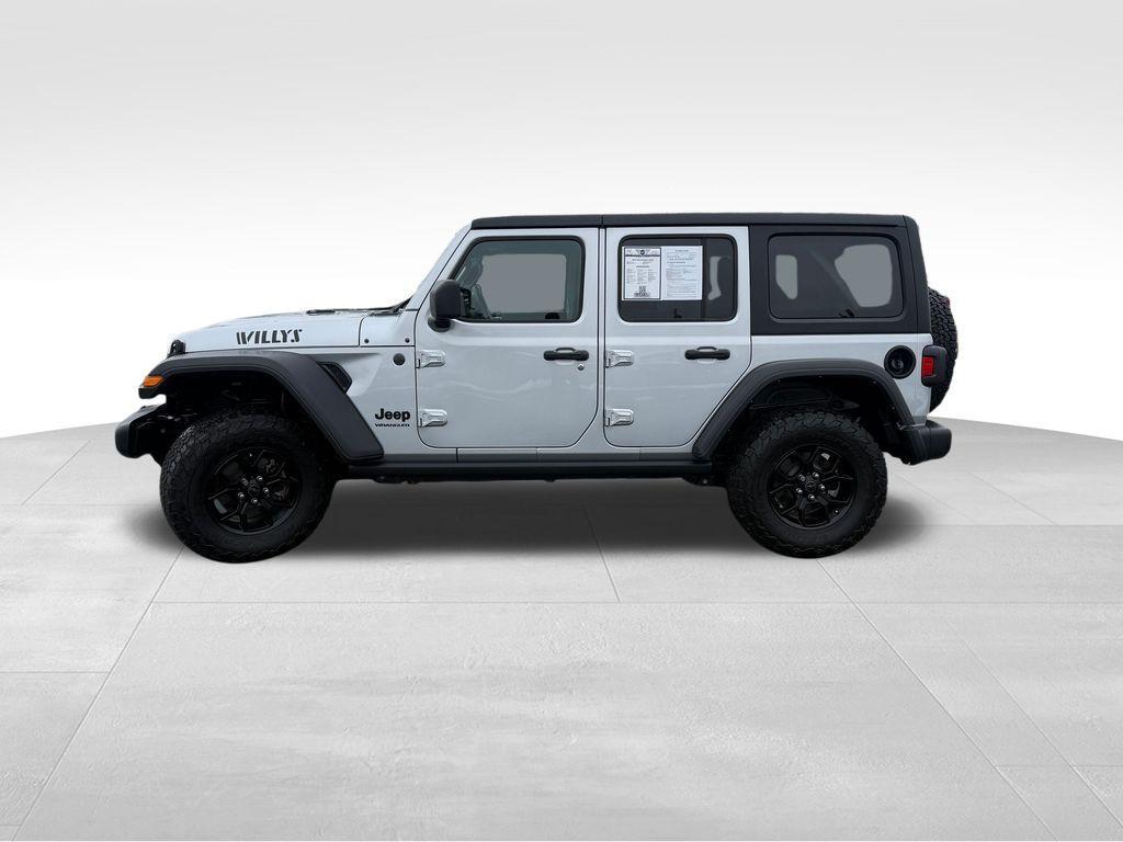 used 2024 Jeep Wrangler car, priced at $34,723