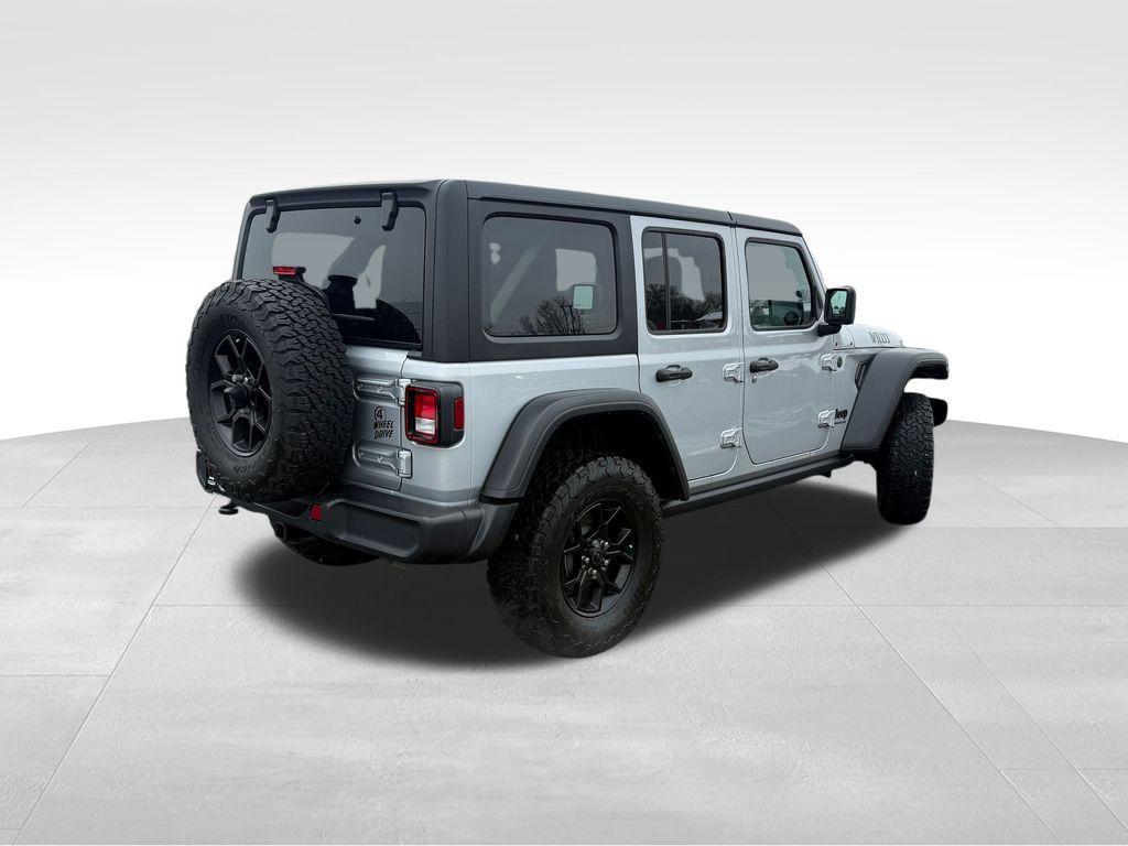 used 2024 Jeep Wrangler car, priced at $34,723