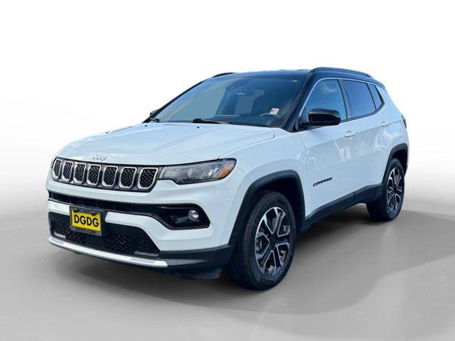 used 2023 Jeep Compass car, priced at $18,498
