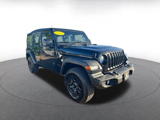 used 2023 Jeep Wrangler car, priced at $28,259