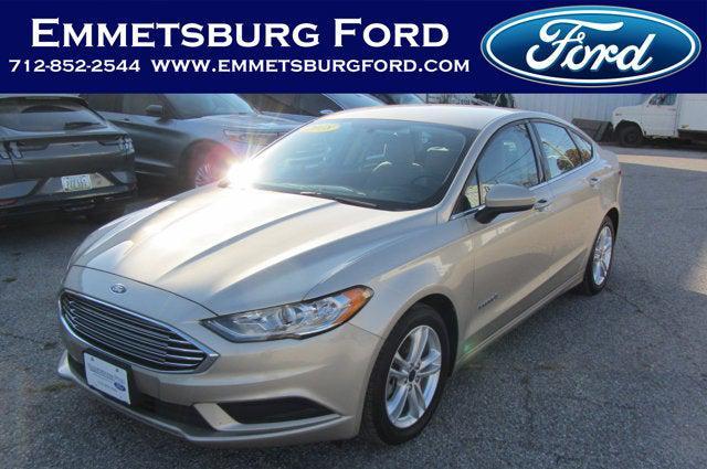 used 2018 Ford Fusion Hybrid car, priced at $21,450
