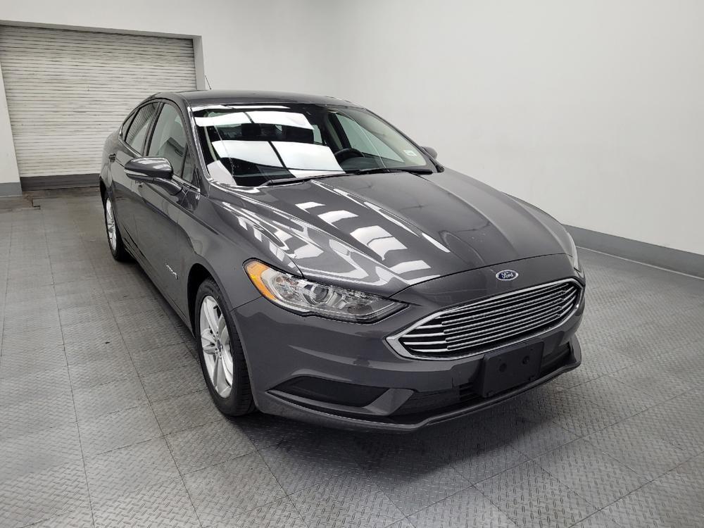 used 2018 Ford Fusion Hybrid car, priced at $14,395