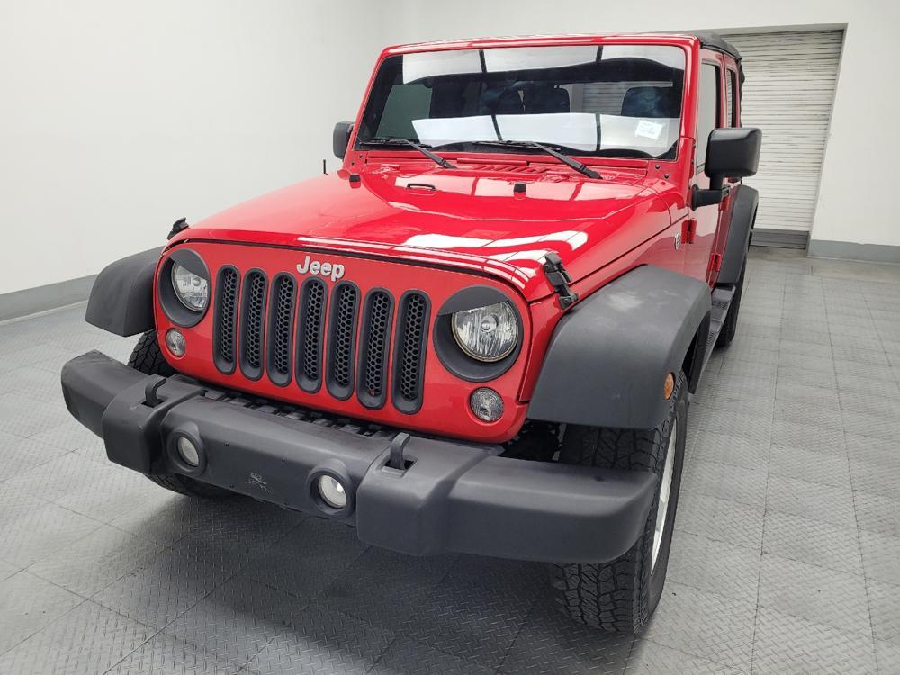 used 2017 Jeep Wrangler Unlimited car, priced at $19,095