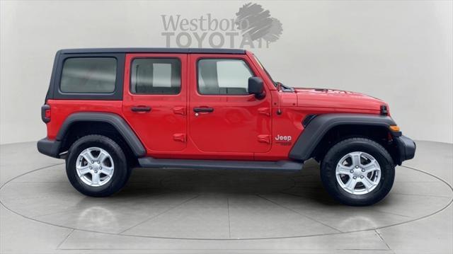 used 2021 Jeep Wrangler Unlimited car, priced at $29,000