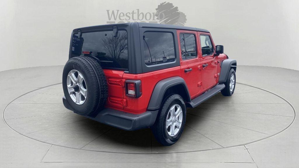 used 2021 Jeep Wrangler Unlimited car, priced at $28,595