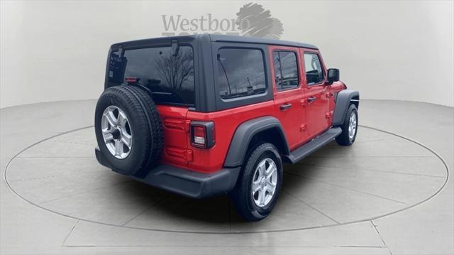 used 2021 Jeep Wrangler Unlimited car, priced at $29,000