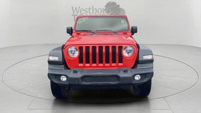 used 2021 Jeep Wrangler Unlimited car, priced at $29,000