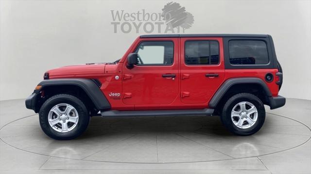 used 2021 Jeep Wrangler Unlimited car, priced at $29,000