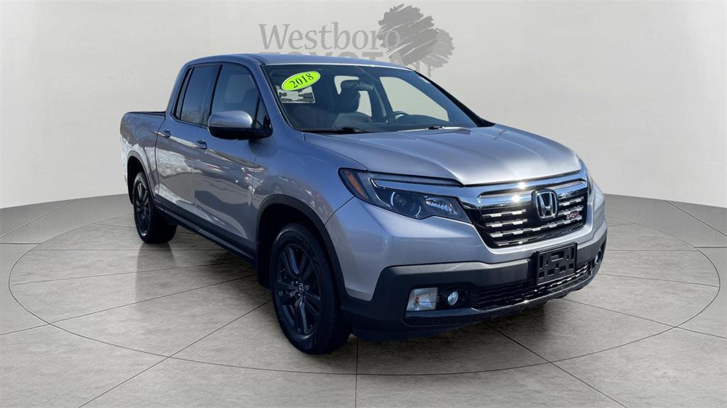 used 2018 Honda Ridgeline car, priced at $21,000