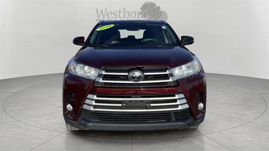used 2018 Toyota Highlander car, priced at $14,000