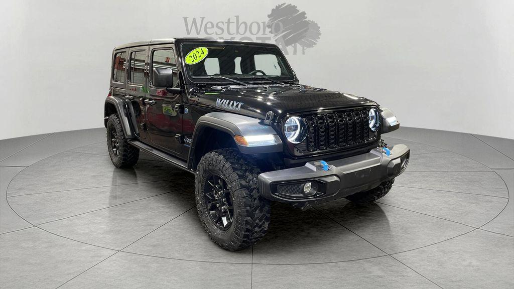 used 2024 Jeep Wrangler 4xe car, priced at $33,500