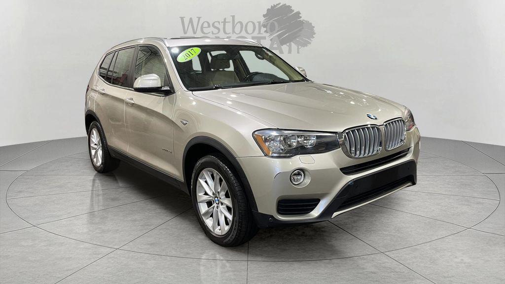 used 2017 BMW X3 car, priced at $15,000