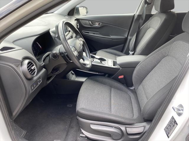 used 2021 Hyundai Kona EV car, priced at $22,000