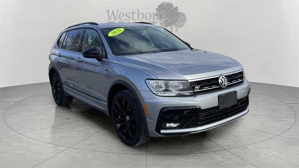 used 2021 Volkswagen Tiguan car, priced at $16,000