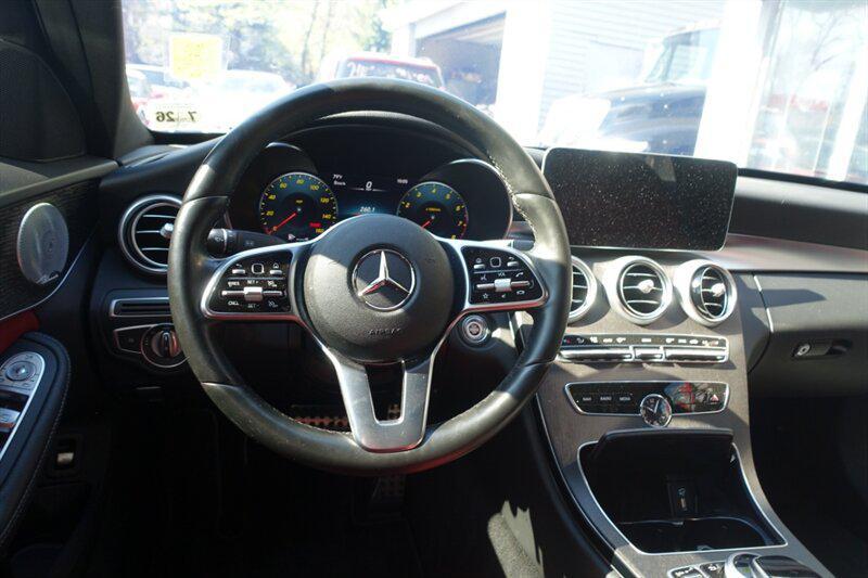 used 2021 Mercedes-Benz C-Class car, priced at $17,995