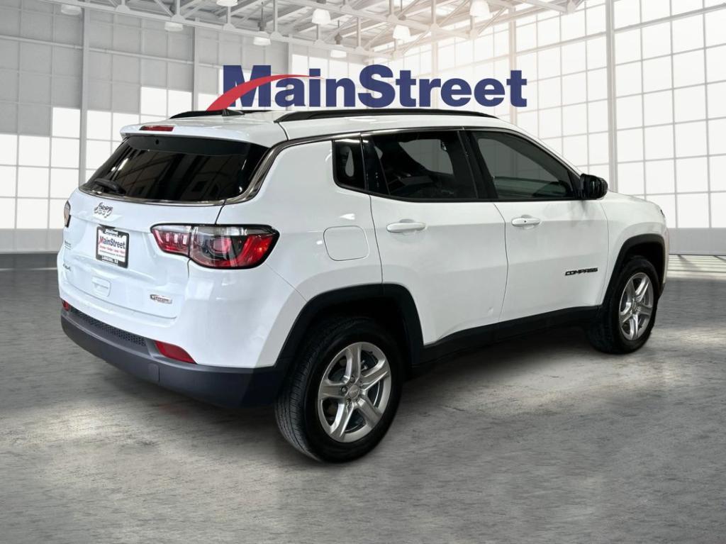 used 2024 Jeep Compass car, priced at $19,000