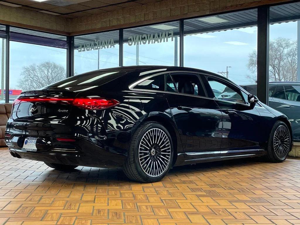 used 2022 Mercedes-Benz EQS 580 car, priced at $44,980