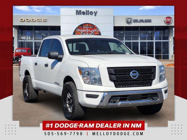 used 2022 Nissan Titan car, priced at $25,213