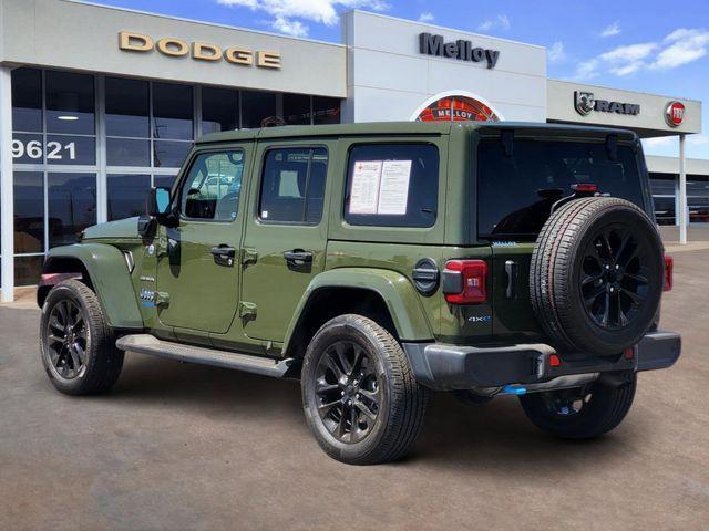 used 2022 Jeep Wrangler Unlimited 4xe car, priced at $30,493