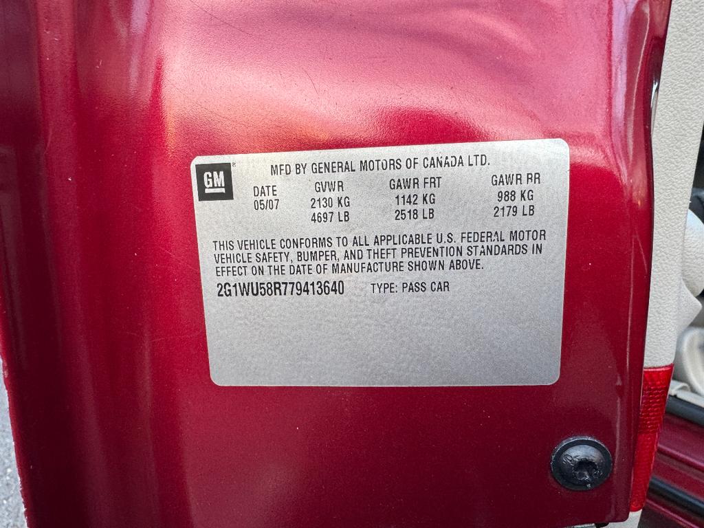 used 2007 Chevrolet Impala car, priced at $3,095