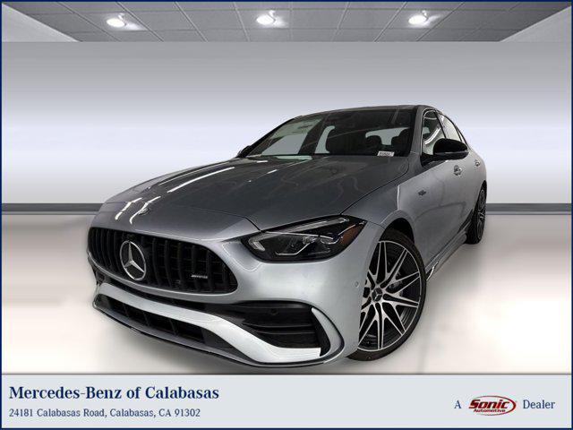 new 2026 Mercedes-Benz AMG C 43 car, priced at $71,350