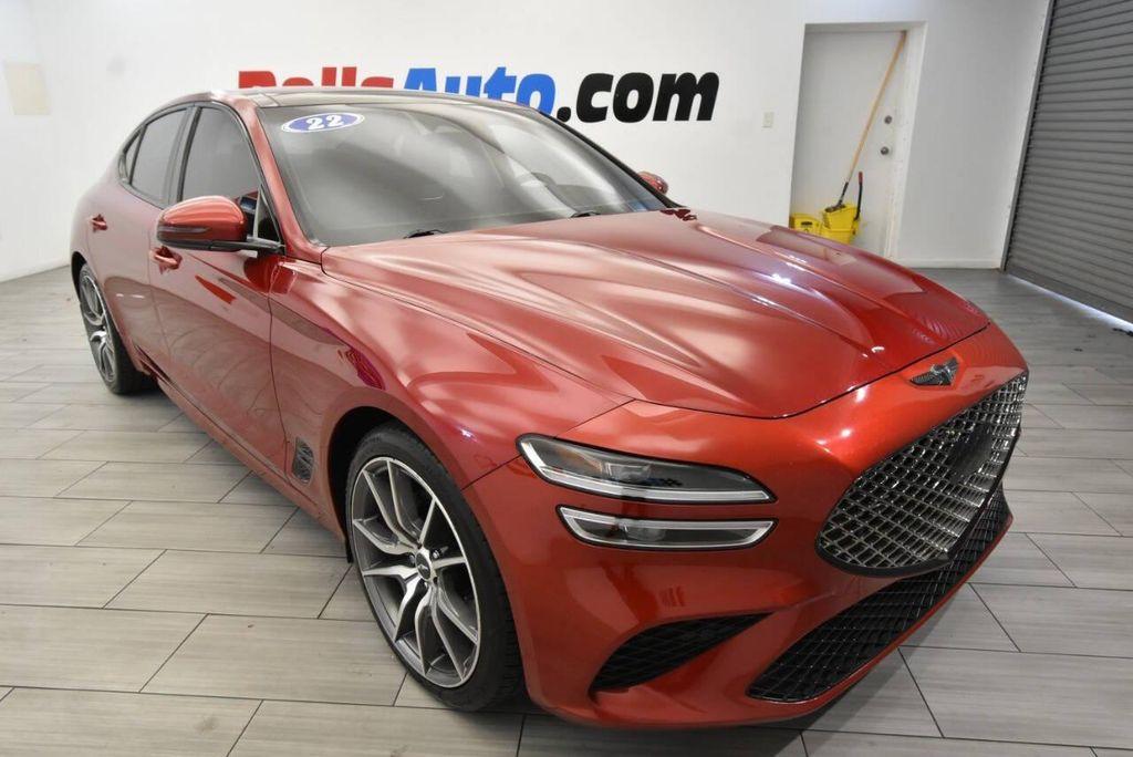 used 2022 Genesis G70 car, priced at $22,875