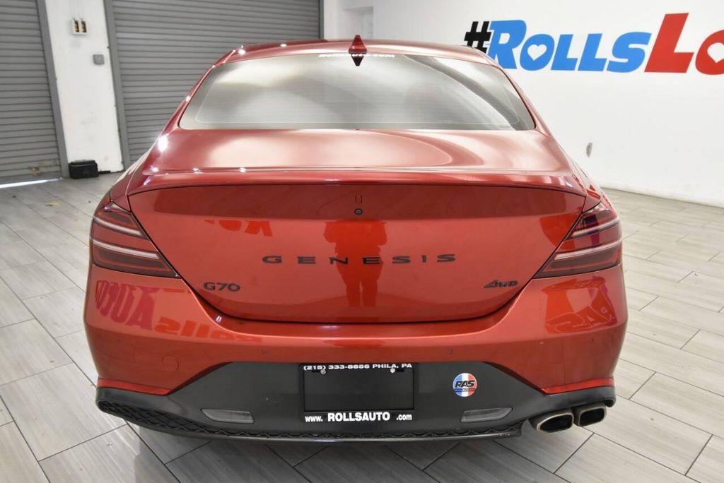 used 2022 Genesis G70 car, priced at $22,875