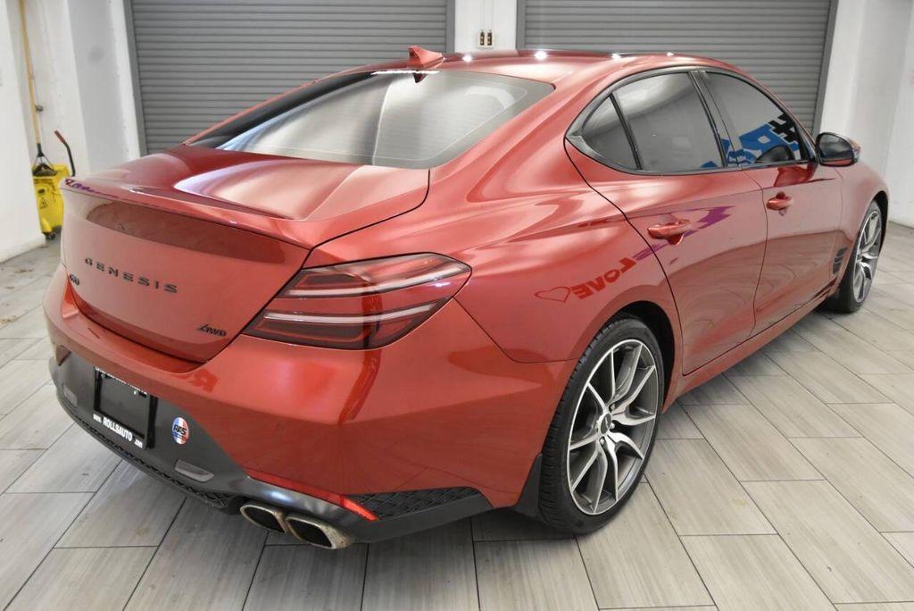 used 2022 Genesis G70 car, priced at $22,875