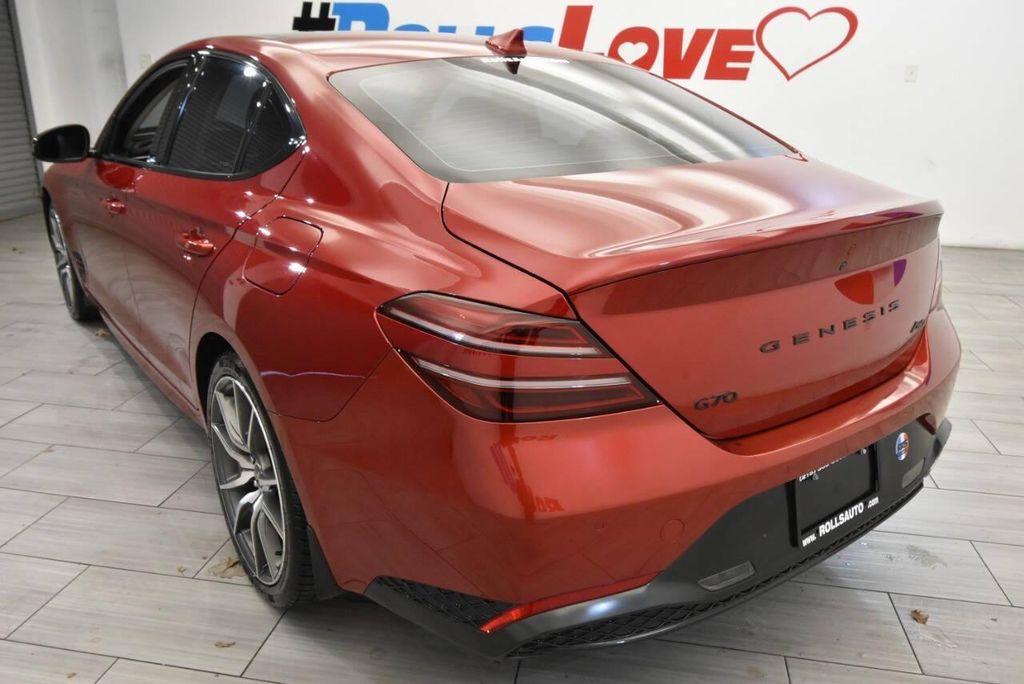 used 2022 Genesis G70 car, priced at $22,875