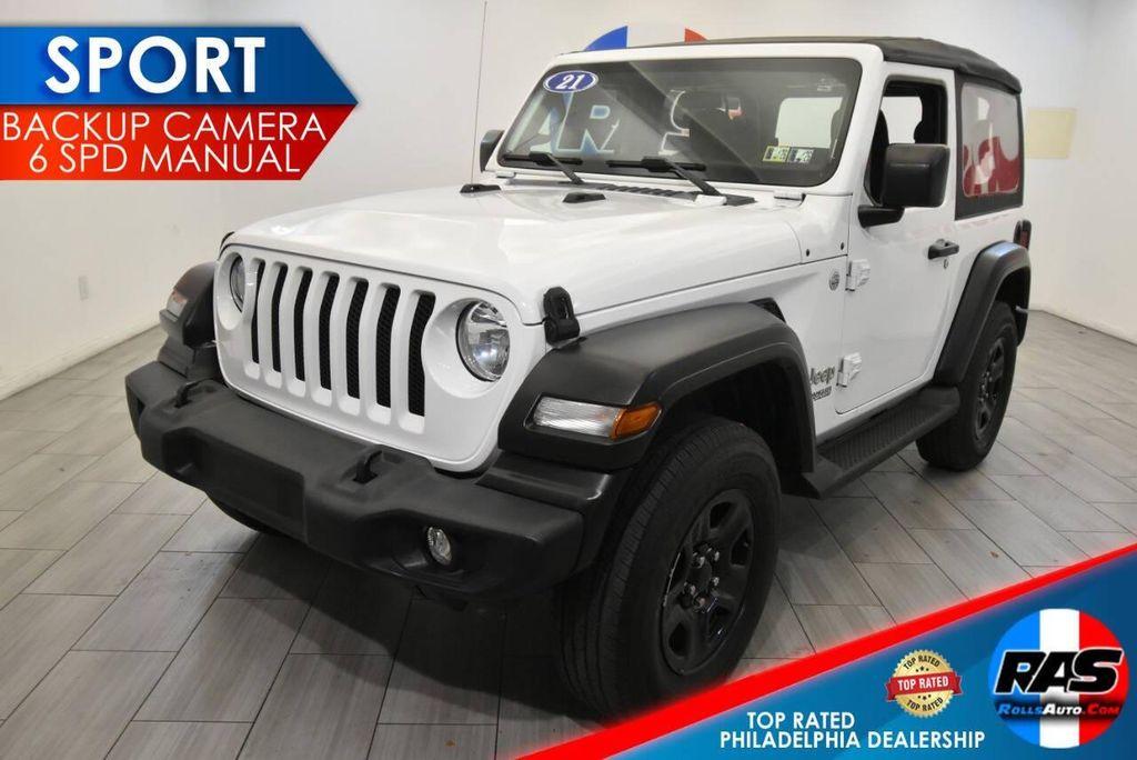 used 2021 Jeep Wrangler car, priced at $25,785
