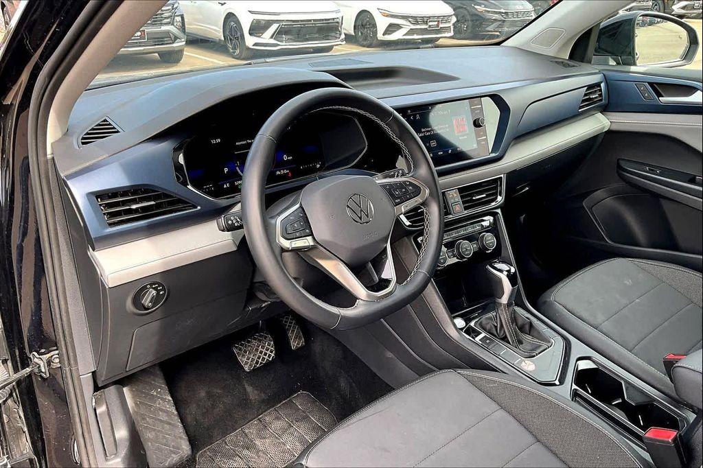 used 2024 Volkswagen Taos car, priced at $18,456
