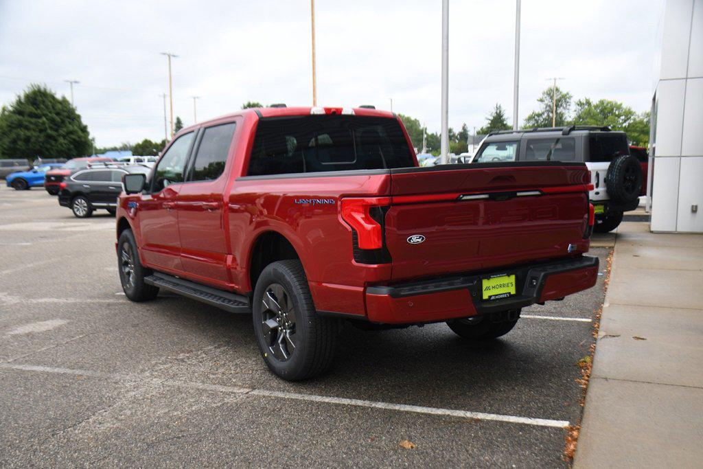 new 2025 Ford F-150 Lightning car, priced at $65,838