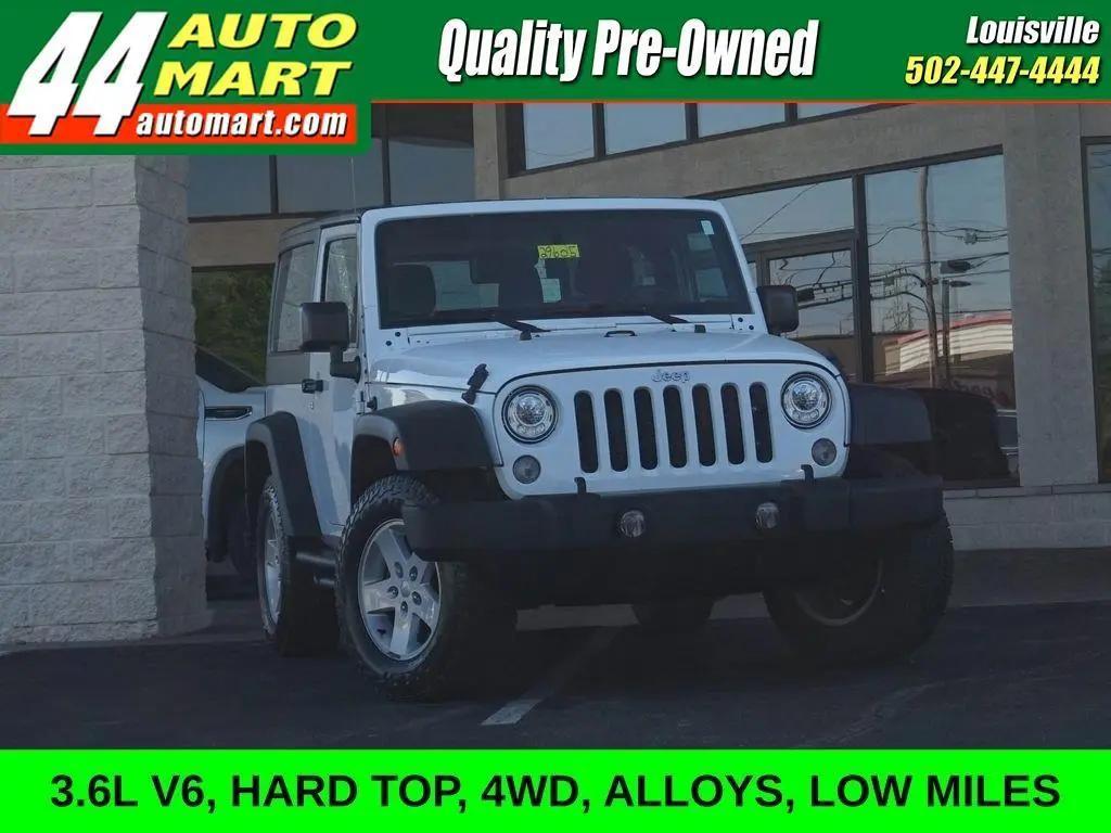 used 2017 Jeep Wrangler car, priced at $20,744