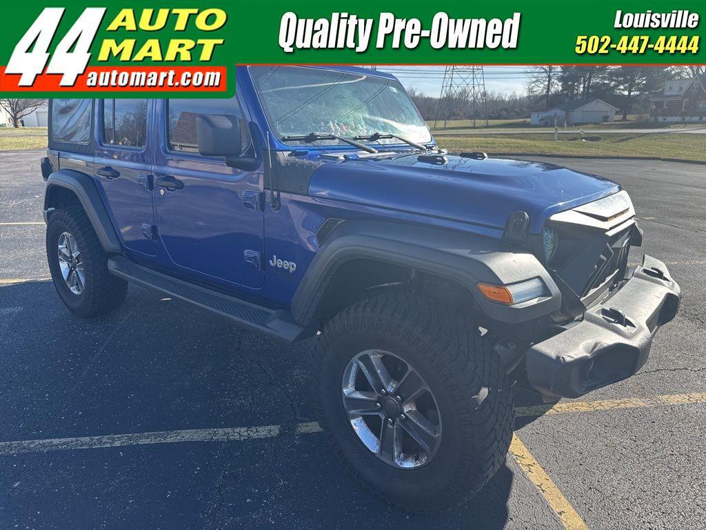 used 2018 Jeep Wrangler Unlimited car, priced at $19,944