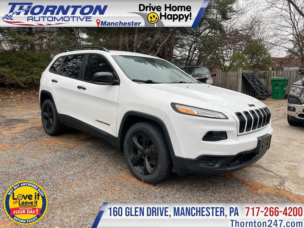 used 2017 Jeep Cherokee car, priced at $12,995