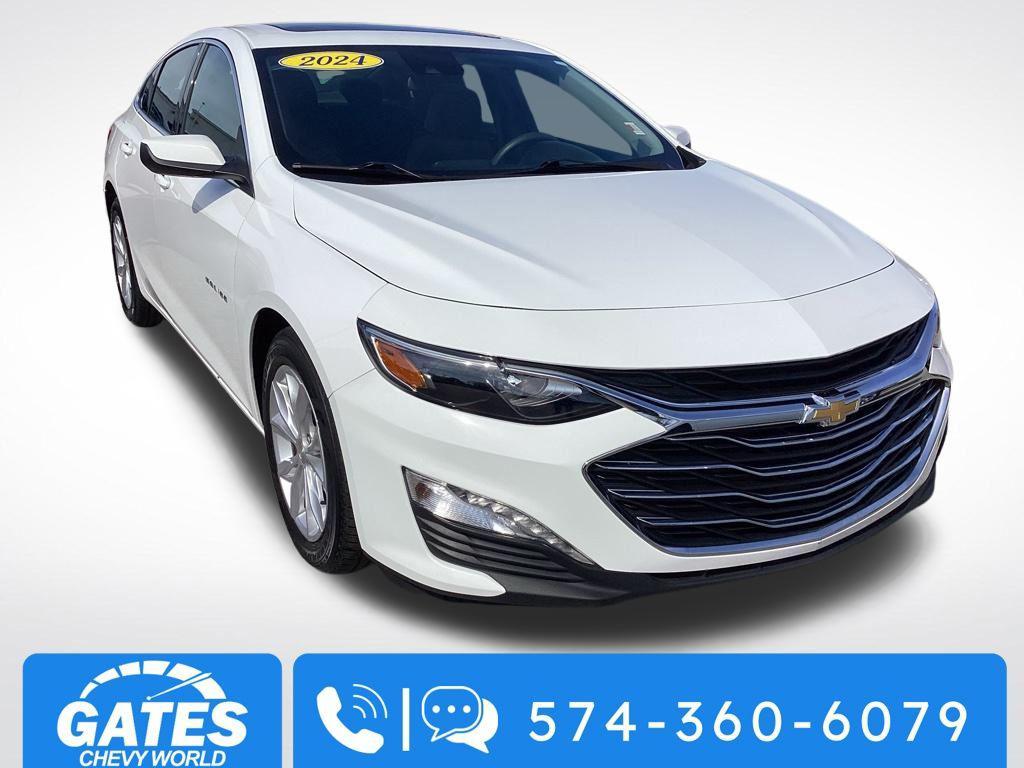 used 2024 Chevrolet Malibu car, priced at $20,394