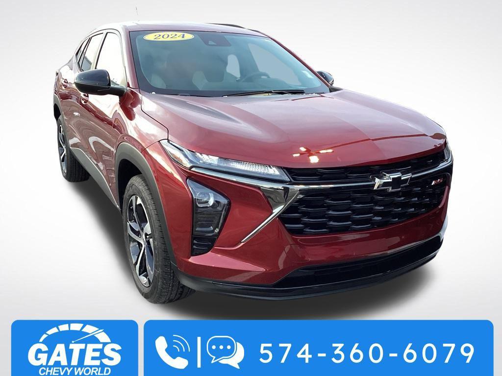 used 2024 Chevrolet Trax car, priced at $23,342